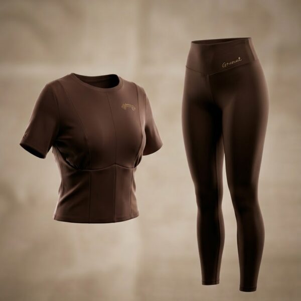 Teeshirt et legging GRENAT