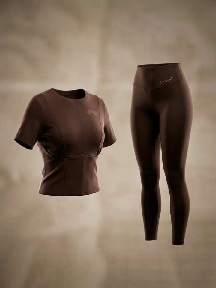 Teeshirt et legging GRENAT